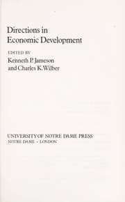 Tapa de Directions in economic development