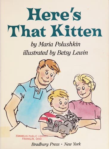Tapa de Here's that kitten!