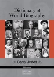 Tapa de Dictionary of World Biography