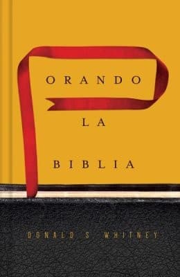Tapa de ORANDO LA BIBLIA