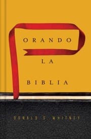 Tapa de ORANDO LA BIBLIA