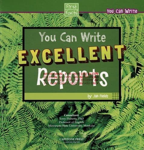 Tapa de You can write excellent reports
