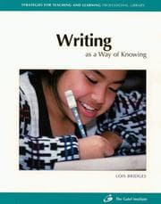 Tapa de Writing as a way of knowing