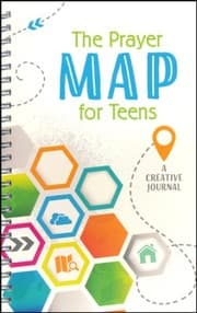 Tapa de PRAYER MAP FOR TEENS A CREATIVE JOURNAL