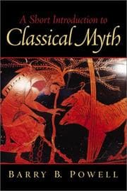 Tapa de A Short Introduction to Classical Myth