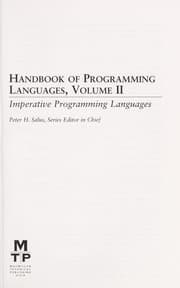 Tapa de Handbook of programming languages