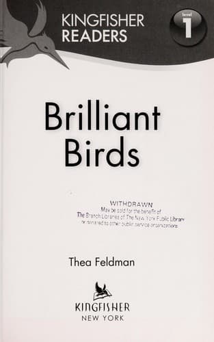 Tapa de Brilliant Birds