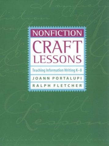 Tapa de Nonfiction Craft Lessons