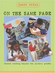 Tapa de On the Same Page