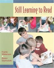 Tapa de Still learning to read