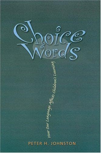 Tapa de Choice Words