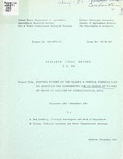 Tapa de Further studies on the Blaney and Criddle formula U-KF to ascertain the consumptive use of water by plants by means of analysis of climatological data