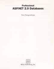 Tapa de Professional ASP.NET 2.0 databases
