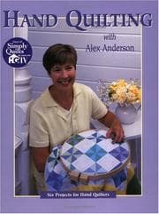 Tapa de Hand quilting with Alex Anderson