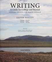 Tapa de Writing