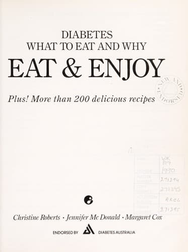 Tapa de Eat & enjoy