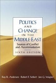 Tapa de Politics and change in the Middle East