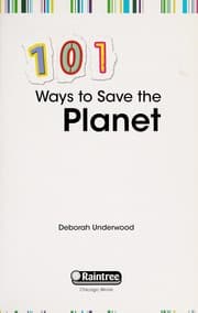 Tapa de 101 ways to save the planet
