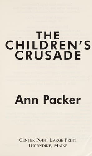 Tapa de The children's crusade