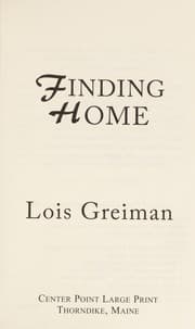 Tapa de Finding home
