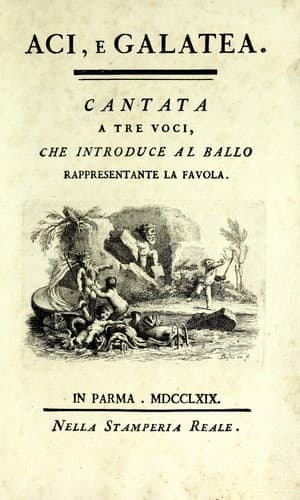 Tapa de Aci, e Galatea