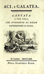 Tapa de Aci, e Galatea