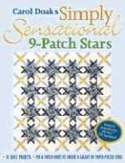 Tapa de Carol Doak's Simply Sensational 9-Patch Stars