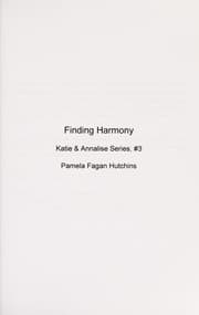 Tapa de Finding harmony