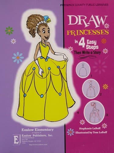 Tapa de Draw princesses in 4 easy steps