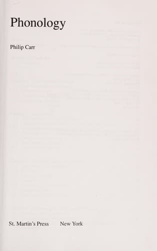 Tapa de Phonology