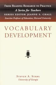 Tapa de Vocabulary development