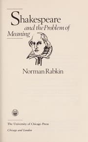 Tapa de Shakespeare and the problem of meaning