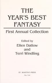 Tapa de The year's best fantasy