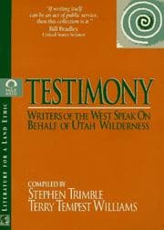 Tapa de Testimony