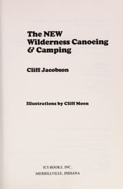 Tapa de The new wilderness canoeing & camping