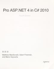 Tapa de Pro ASP.NET 4 in C# 2010