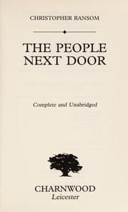 Tapa de The people next door