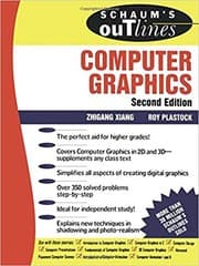 Tapa de Schaum's Outline of Computer Graphics