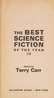 Tapa de BST SCI FIC OF YR#3-1976