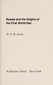 Tapa de Russia and the origins of the First World War