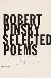 Tapa de Selected poems