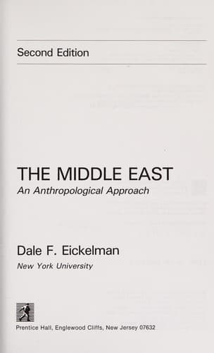 Tapa de The Middle East