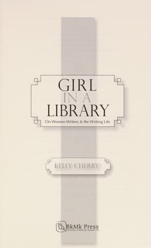Tapa de Girl in a library