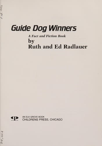 Tapa de Guide dog winners