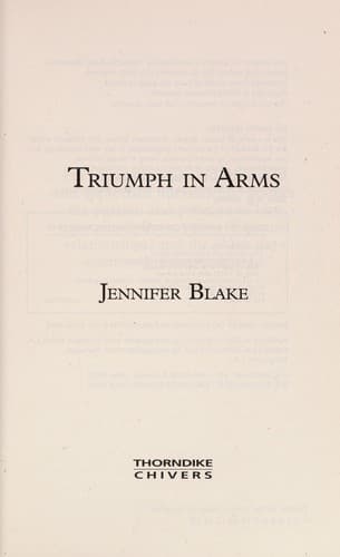 Tapa de Triumph in Arms