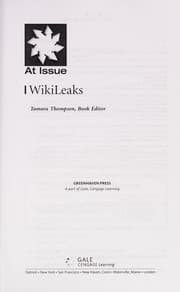 Tapa de WikiLeaks