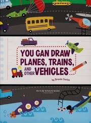 Tapa de You can draw planes, trains, and vehicles
