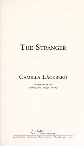 Tapa de The Stranger