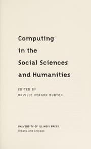 Tapa de Computing in the social sciences and humanities