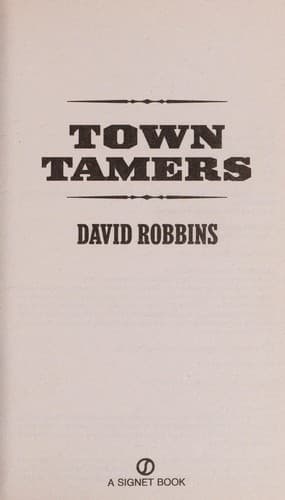 Tapa de Town tamers